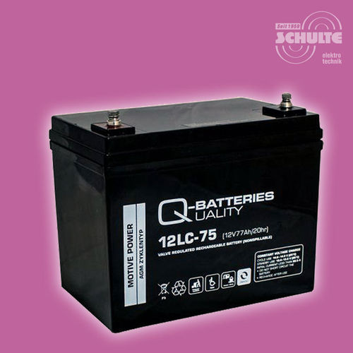 Q-Batteries 12LC-75 | 12V 77Ah