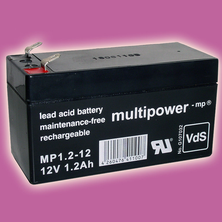 Multipower MP1,2-12 (VdS) | 12V 1,2Ah