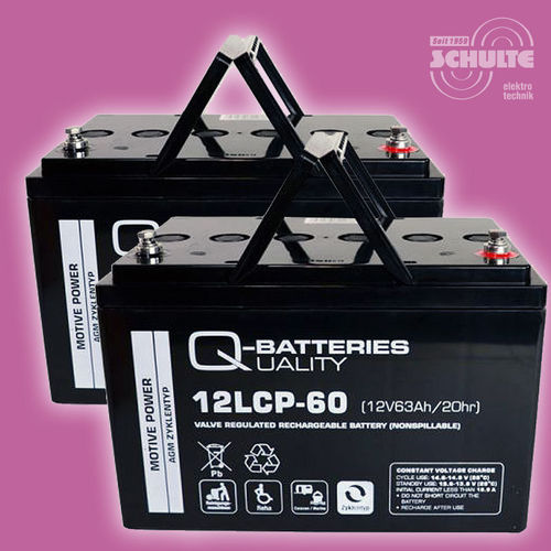 2 Stück Q-Batteries 12LCP-60