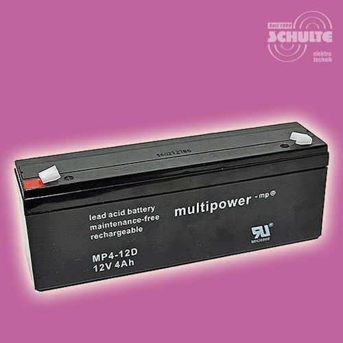Multipower MP4-12D | 12V 4Ah